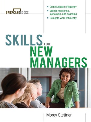 cover image of Skills for New Managers